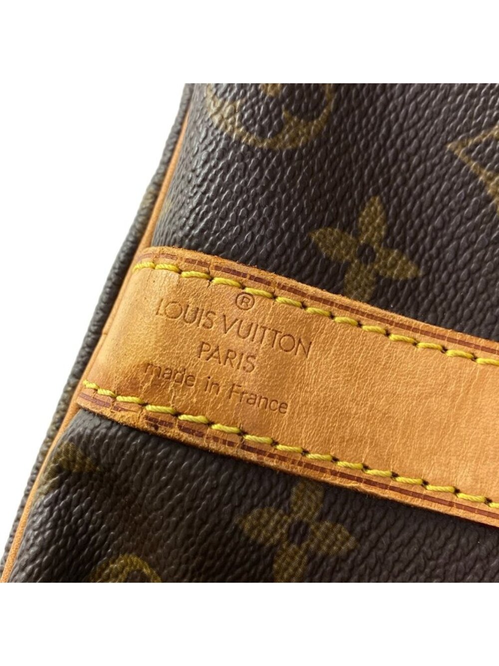 Louis Vuitton Boston Bag Monogram Keepall Bandouliere 50 - Picture 8 of 15